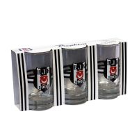 Besiktas Set 3 Logo Water Glass from  at Besiktas Shop # 