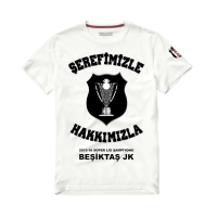 Besiktas SEREFIMIZLE HAKKIMIZLA T-shirt from Besiktas JK at Besiktas Shop # 