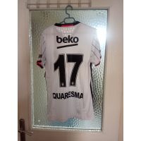 Vintage Beşiktaş Quaresma #17 Pinstripe Home Jersey 2016/17 from adidas at Besiktas Shop # BG8470