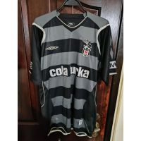 Vintage Beşiktaş Grey/Black Striped Jersey from  at Besiktas Shop # 