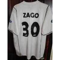 Vintage Beşiktaş 100th Anniversary Zago #30 White Jersey from  at Besiktas Shop # 