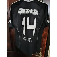 Vintage Beşiktaş Guti #14 Striped Home Jersey from adidas at Besiktas Shop # 