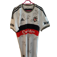 Signed Beşiktaş 2014-2015 Home Jersey from adidas at Besiktas Shop # Signed