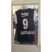 Vintage Beşiktaş Aboubakar #9 Black Away Jersey from adidas at Besiktas Shop # 