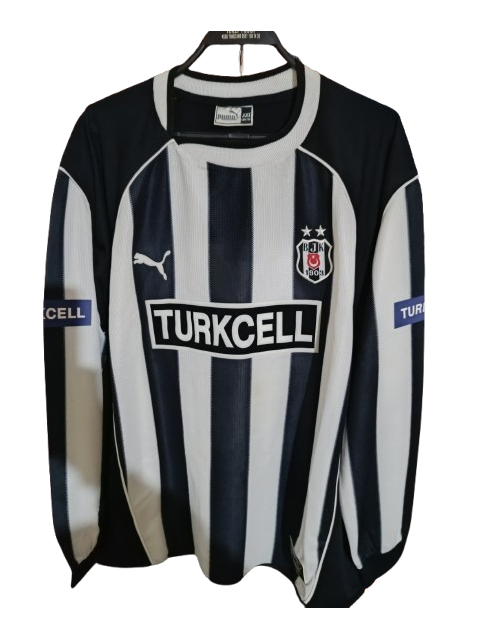 Vintage Beşiktaş İlhân Mansız #26 Long Sleeve Jersey from  at Besiktas Shop # 