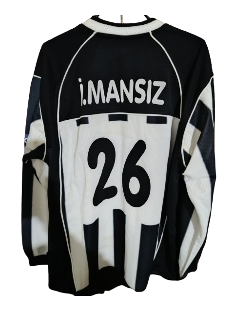 Vintage Beşiktaş İlhân Mansız #26 Long Sleeve Jersey from  at Besiktas Shop # 