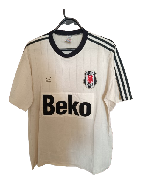 Besiktas #9 Les Ferdinand Match Jersey 1988/89 - Size XL from adidas at Besiktas Shop # Les Ferdinand