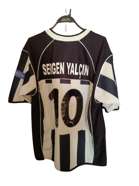 Vintage Beşiktaş Sergen Yalçın #10 Jersey from  at Besiktas Shop # Sergen Yalcin
