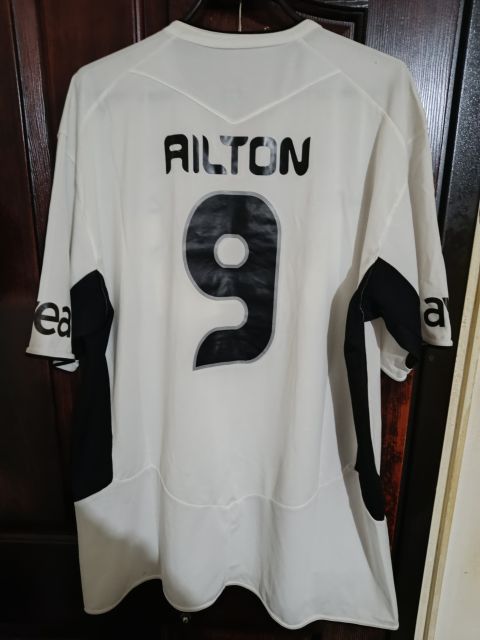 Vintage Beşiktaş Aílton #9 White Jersey from  at Besiktas Shop # 