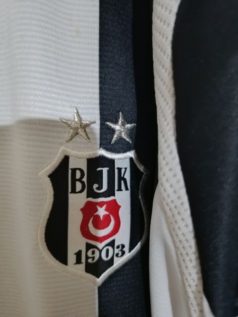 Vintage Beşiktaş Nobre #11 Striped Jersey from  at Besiktas Shop # 