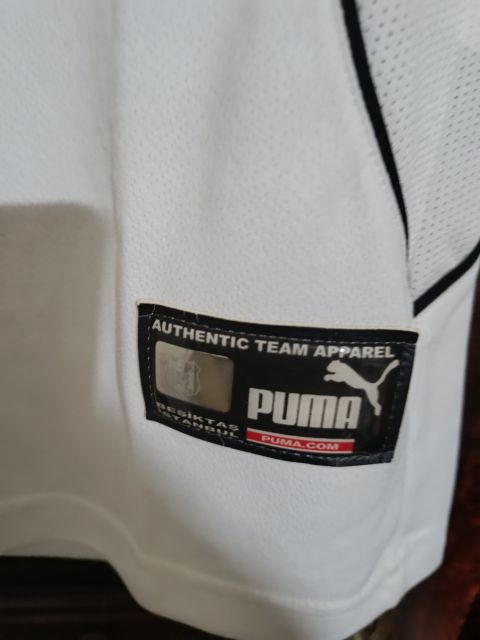 Vintage Beşiktaş White Away/Third Jersey from  at Besiktas Shop # 