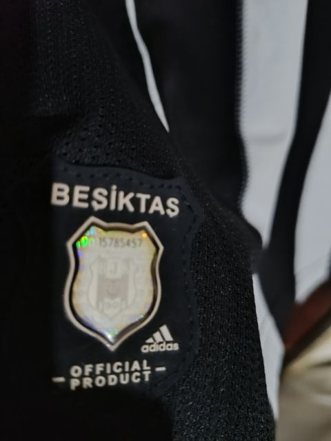 Vintage Beşiktaş Guti #14 Striped Home Jersey from adidas at Besiktas Shop # 