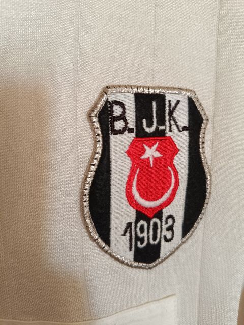 Besiktas #9 Les Ferdinand Match Jersey 1988/89 - Size XL from adidas at Besiktas Shop # Les Ferdinand