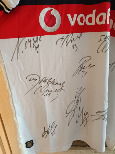 Signed Beşiktaş 2014-2015 Home Jersey from adidas at Besiktas Shop # Signed