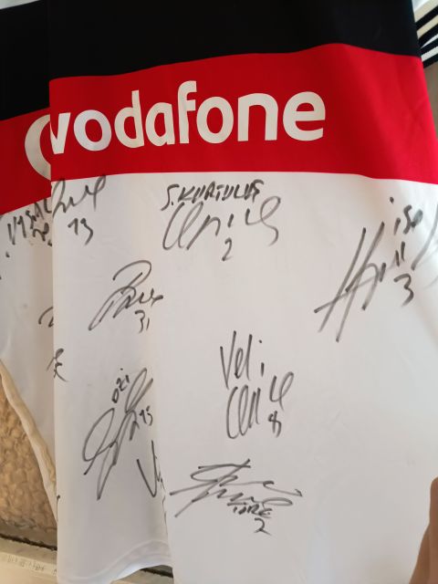 Signed Beşiktaş 2014-2015 Home Jersey from adidas at Besiktas Shop # Signed