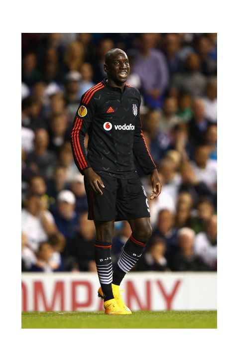 Besiktas # 9 BA LS Away Match Jersey 2014/15 ( UEFA UEL Badge + UEFA Respect Badge ) Size L from adidas at Besiktas Shop # 
