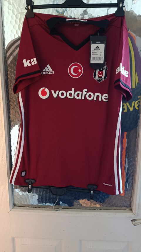 Vintage Beşiktaş Hutchinson #13 Burgundy Jersey from adidas at Besiktas Shop # BG8472