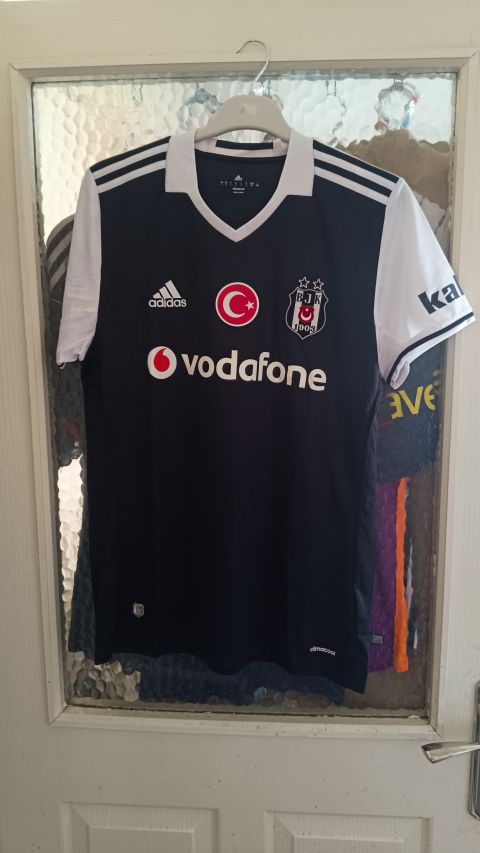 Vintage Beşiktaş Aboubakar #9 Black Away Jersey from adidas at Besiktas Shop # 
