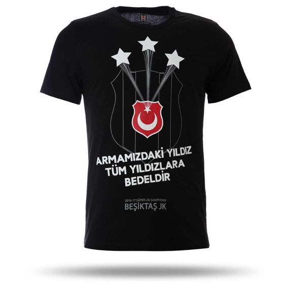 Besiktas CHAMPIONSHIP T-shirt 2016/17 from Besiktas JK at Besiktas Shop # CHAMPIONSHIP