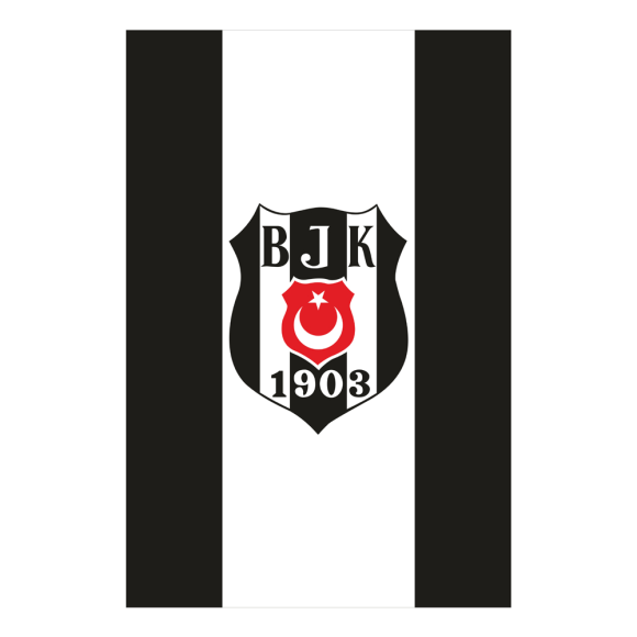 Besiktas Striped Official Flag from  at Besiktas Shop # 