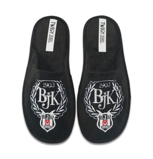 Besiktas Logo Slippers from  at Besiktas Shop # 