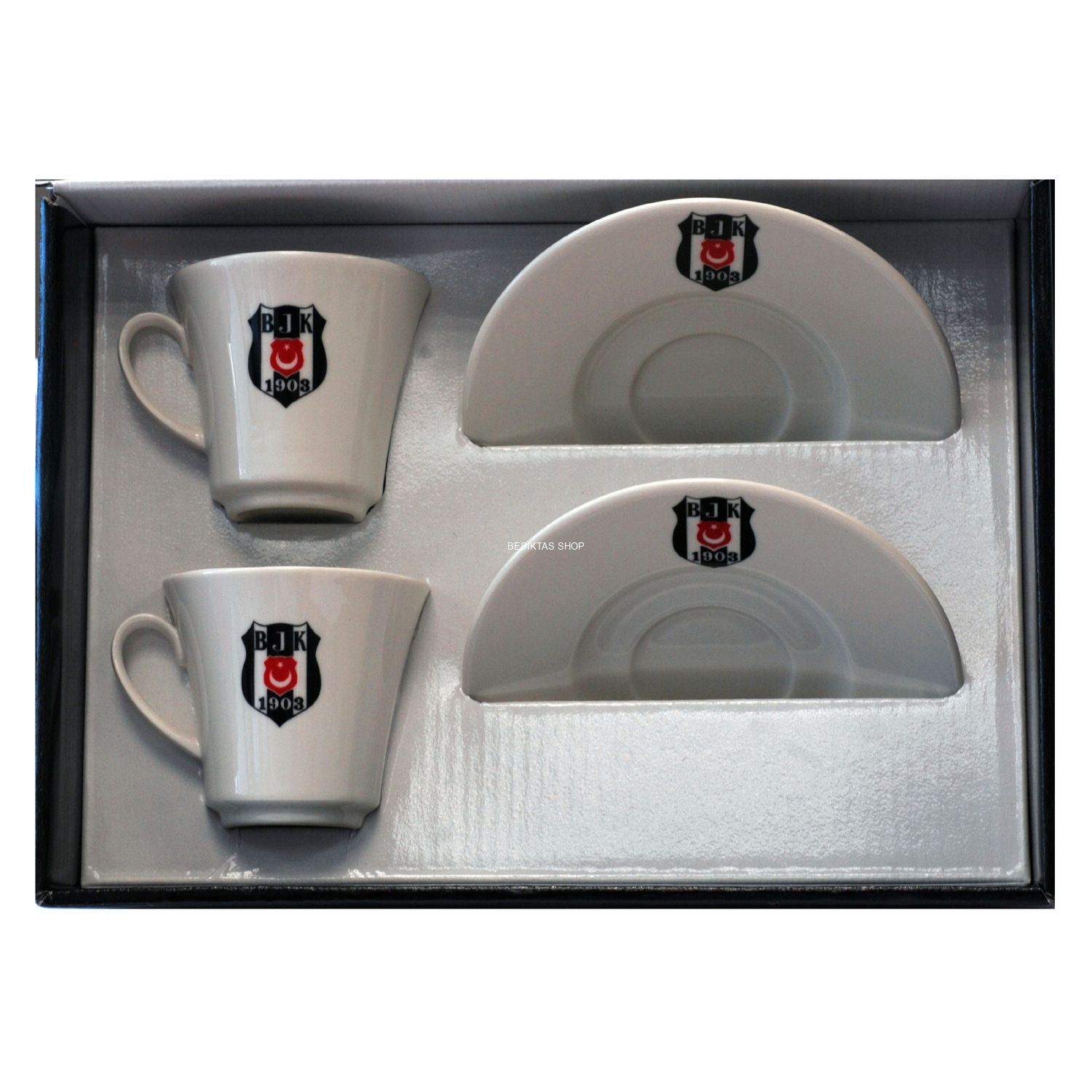 Besiktas Set 2 Logo Coffee Cup