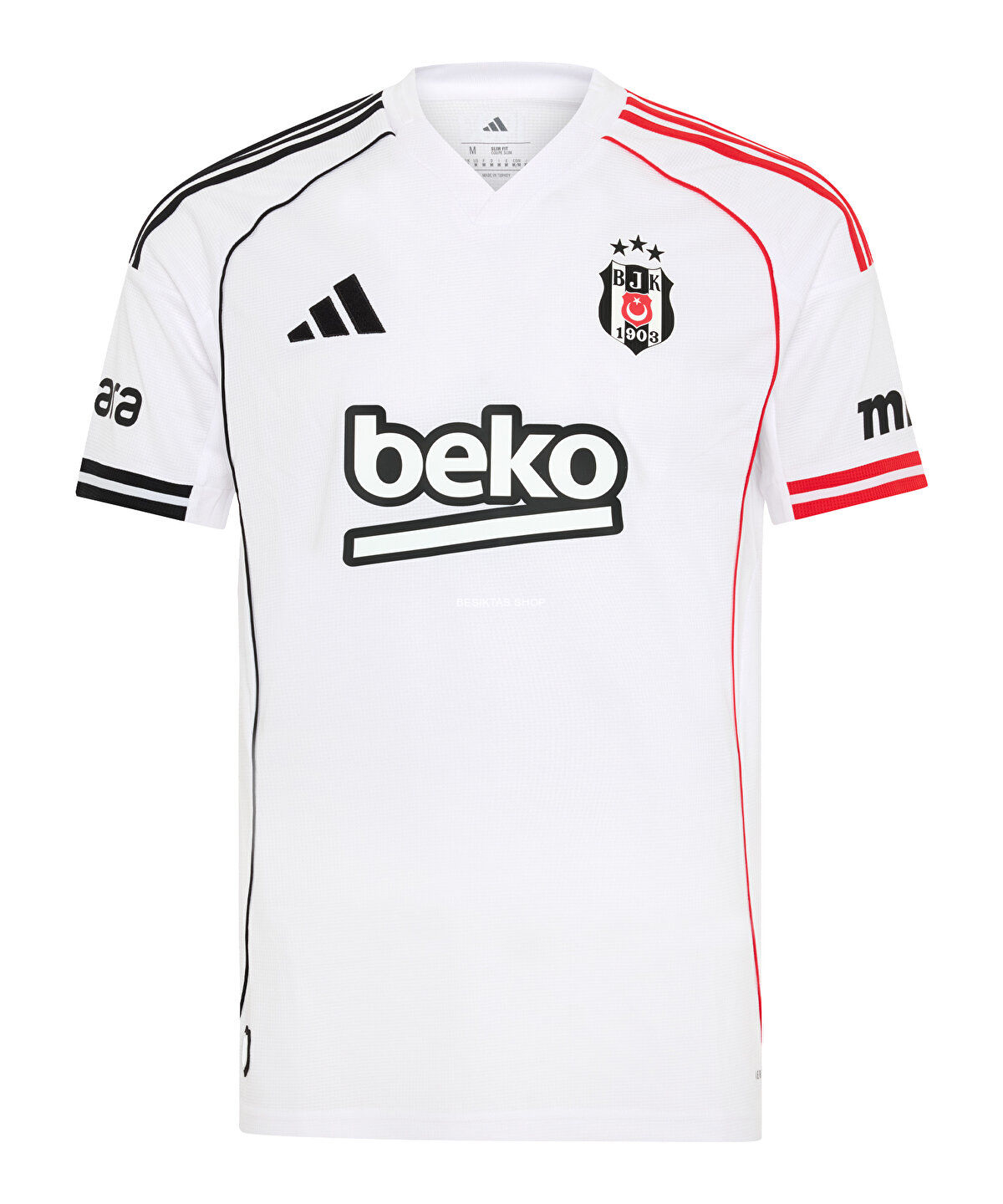 BesiktasHomeJersey2025/26