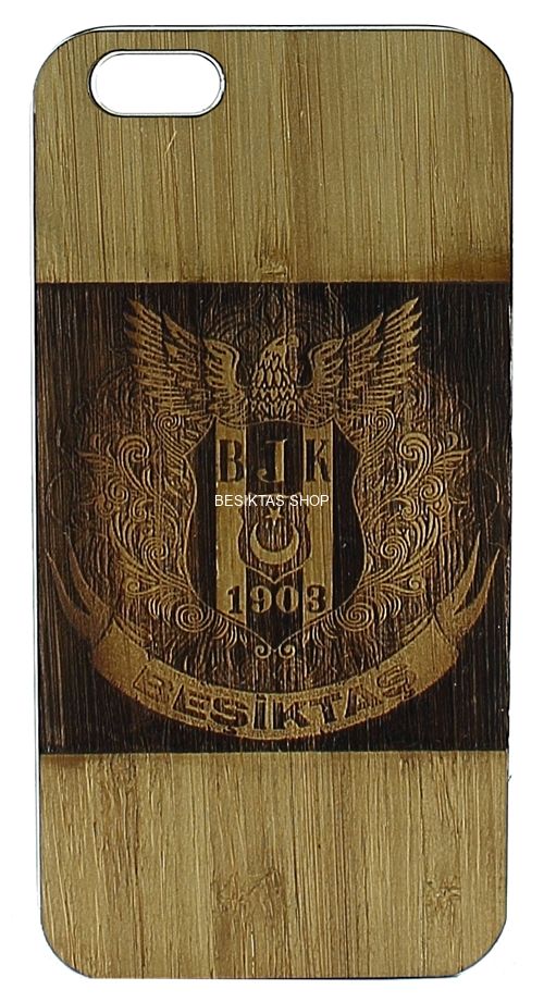 Besiktas iPhone Logo Wood Cover