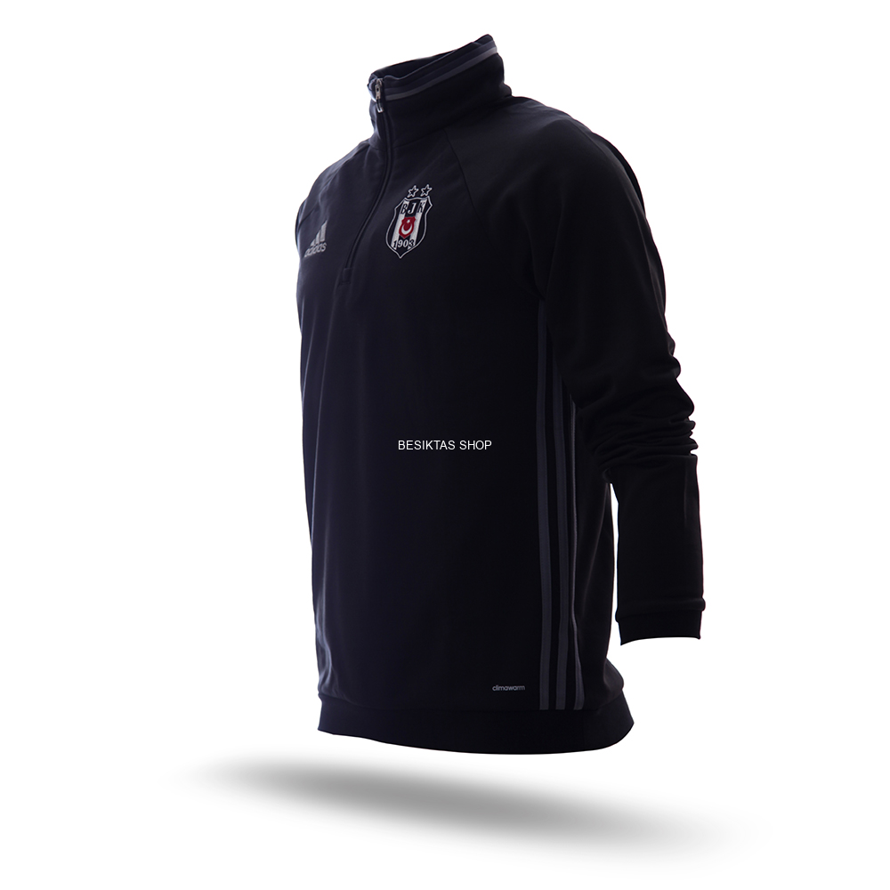 Besiktas Black Fleece Training Hooded Top 2016/17