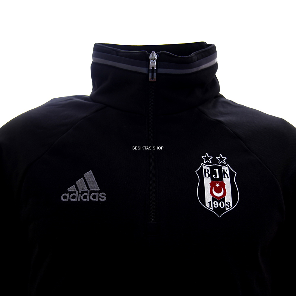 Besiktas Black Fleece Training Hooded Top 2016/17