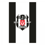 Besiktas Striped Official Flag