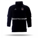 Besiktas Black Fleece Training Hooded Top 2016/17