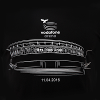 Besiktas VODAFONE ARENA T-shirt from Besiktas JK at Besiktas Shop # 