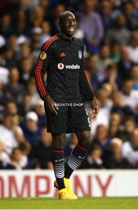 Besiktas # 9 BA LS Away Match Jersey 2014/15 ( UEFA UEL Badge + UEFA Respect Badge ) Size L