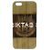 Besiktas iPhone Logo Wood Cover