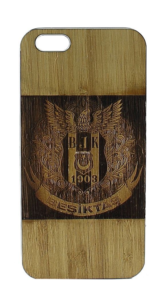 Besiktas iPhone Logo Wood Cover from  at Besiktas Shop # 