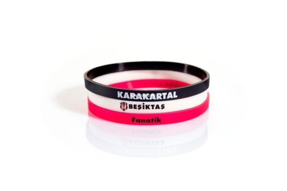 Besiktas Set 3 Silicon Bracelets from  at Besiktas Shop # 