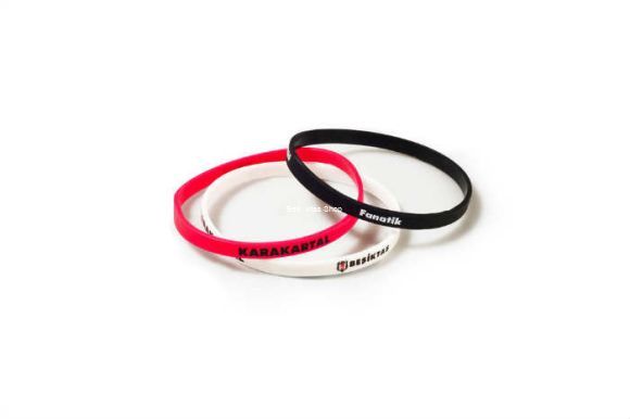 Besiktas Set 3 Silicon Bracelets from  at Besiktas Shop # 