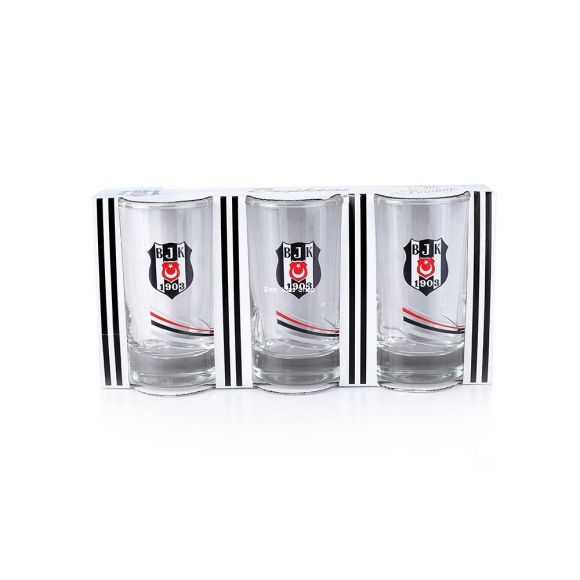 Besiktas Set 3 Logo Water Glass from  at Besiktas Shop # 