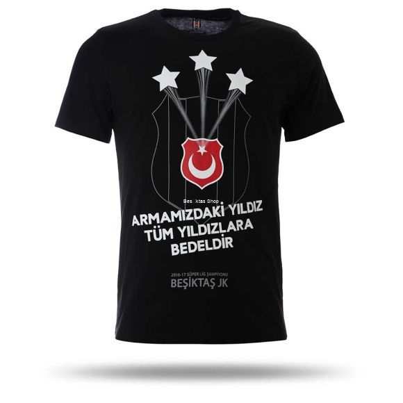 Besiktas CHAMPIONSHIP T-shirt 2016/17 from Besiktas JK at Besiktas Shop # CHAMPIONSHIP